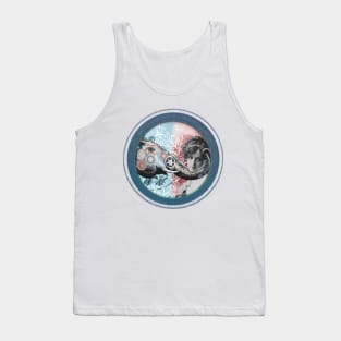 Aesthetic vintage collage Tank Top